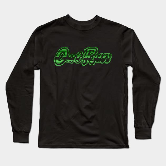 OutRun Commodore 64 8-Bit Retro 80s Long Sleeve T-Shirt by StebopDesigns